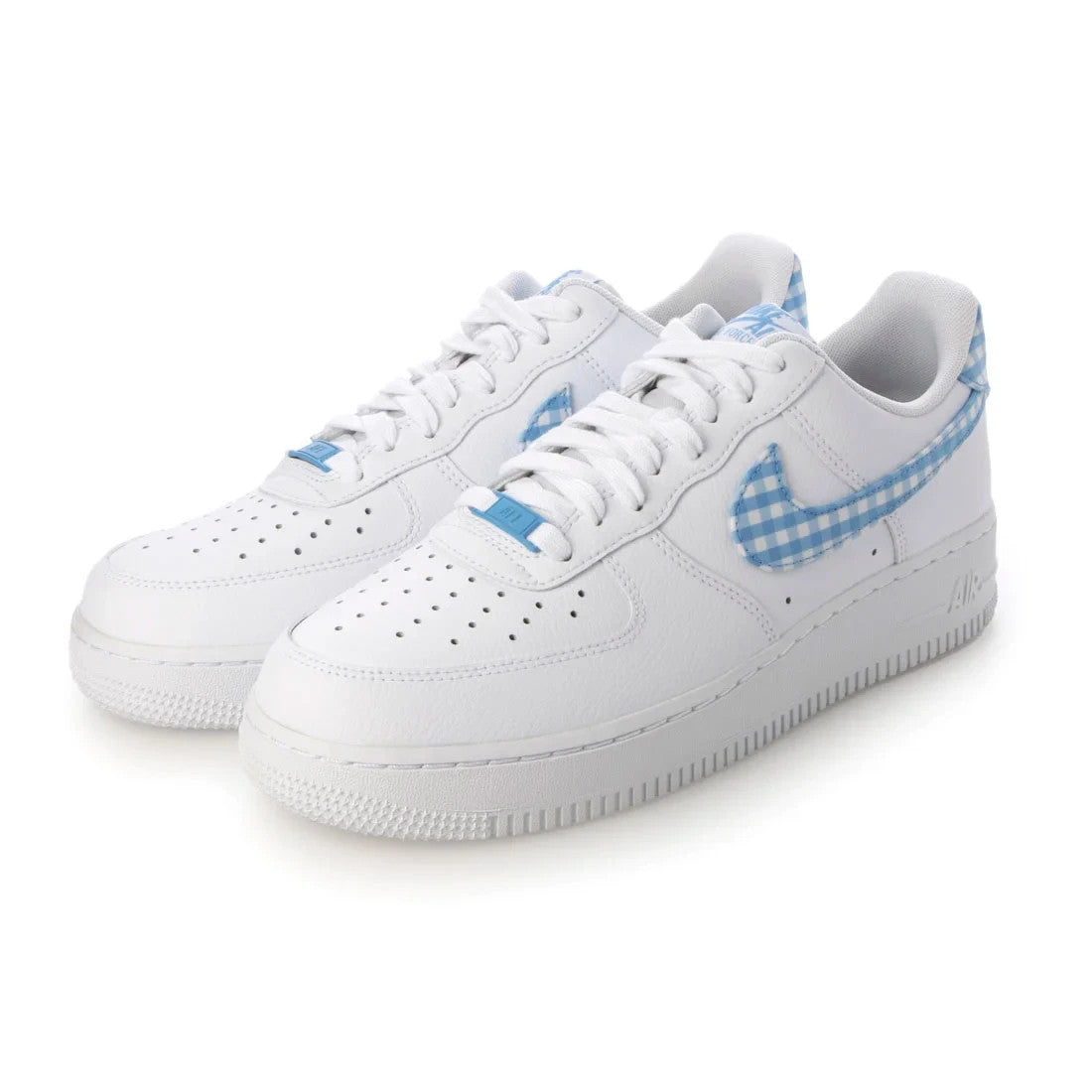 DZ2784-100 Nike Air Force 1 Low "Blue Gingham" (Women's)