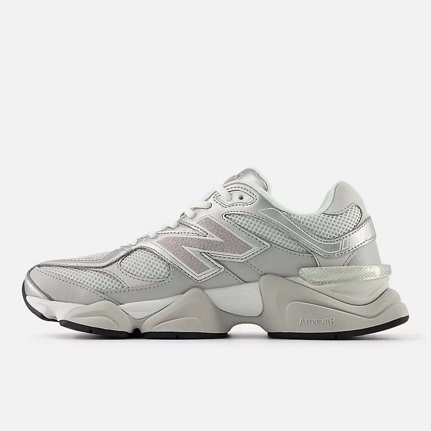 U90606MU New Balance 9060 Silver/Gray (Men's)