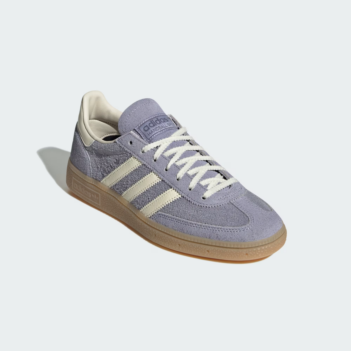 JR0849 adidas Originals Handball Spezial Silver Violet Cream White (Women's)