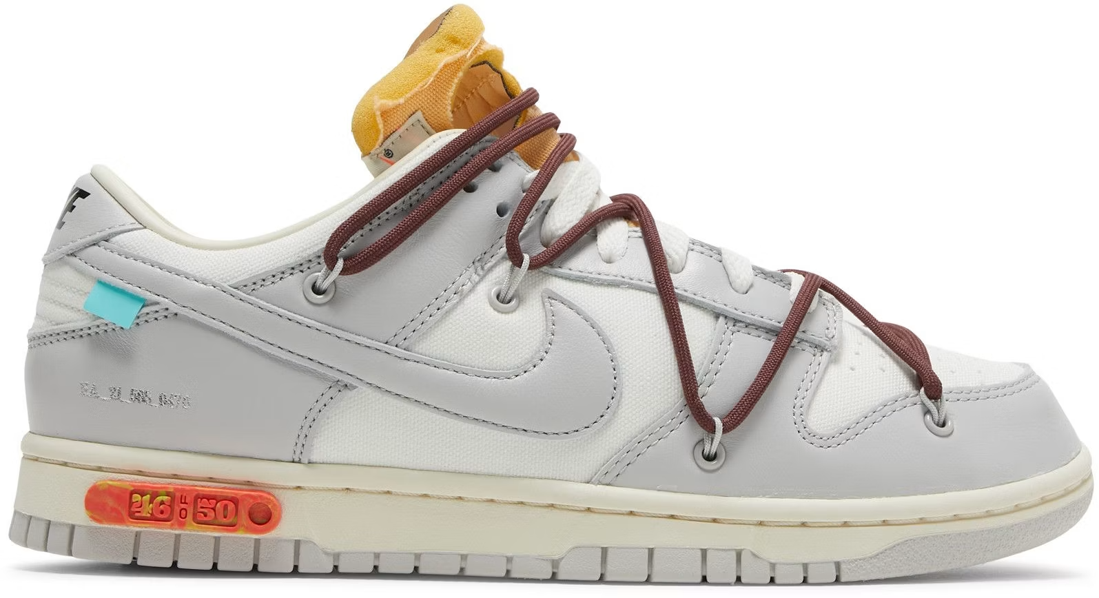 DM1602-102 Off-White à Nike Dunk Low 1 of 50 "Lot.46" (Men's)
