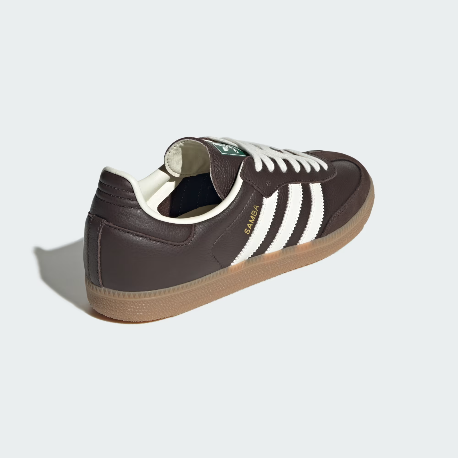 JR0891 adidas Originals Samba OG Dark Brown Off White Gum (Men's)