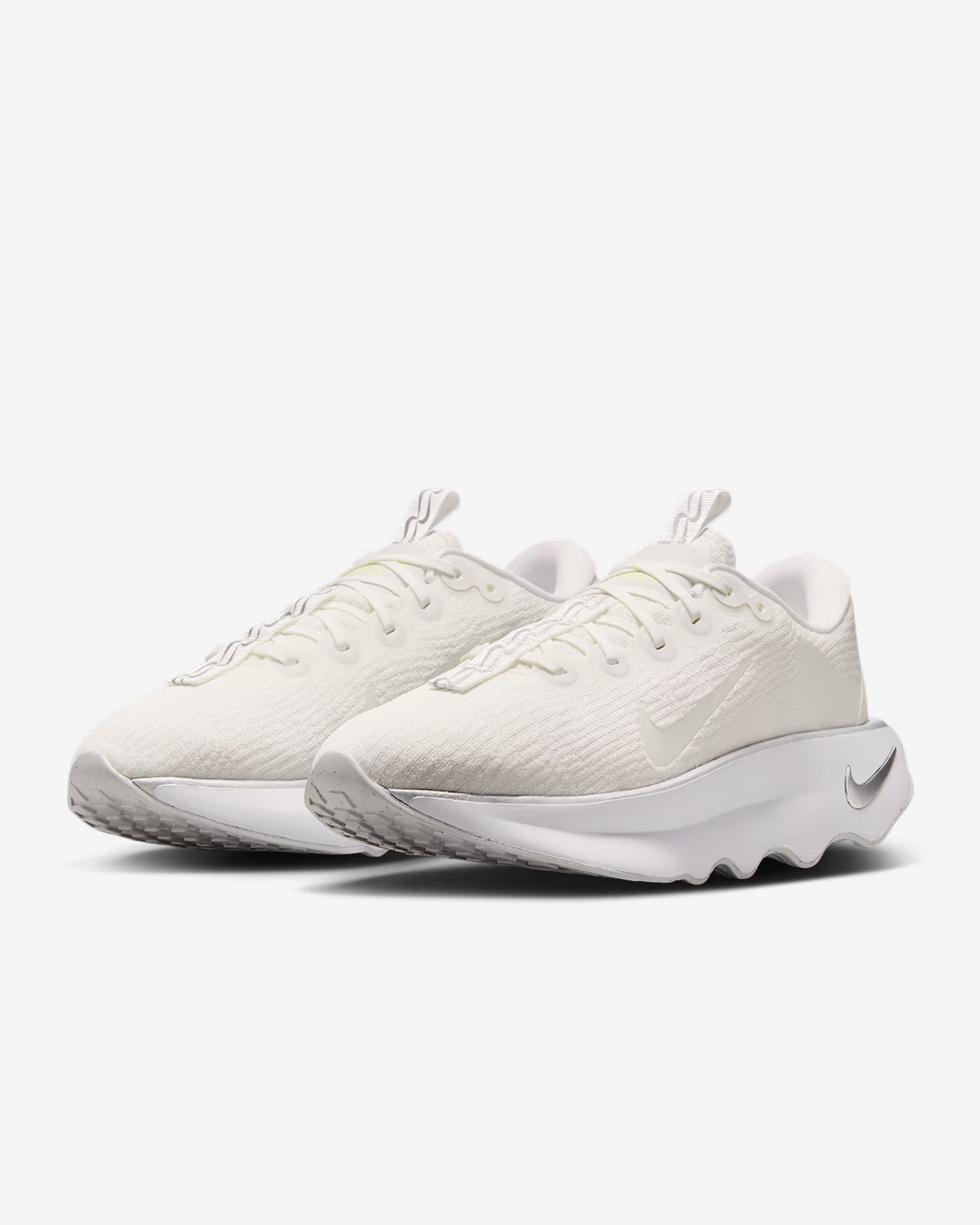 DV1238-111 Nike Motiva Summit White White Metallic Silver Summit White(Women's)