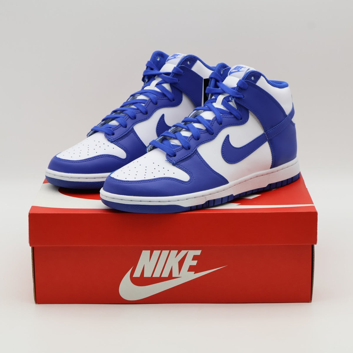 DD1399-102 Nike Dunk Retro High Game Royal Blue White Orange Kentucky (Men's)