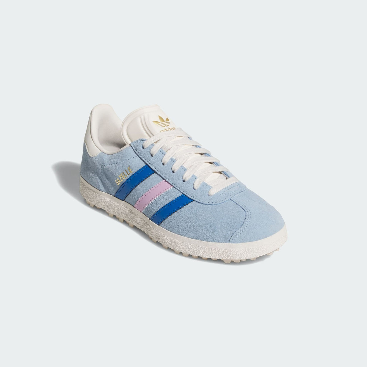 JQ7756 adidas Originals Gazelle Spikeless Golf Clear Sky Blue Bird (Women's)