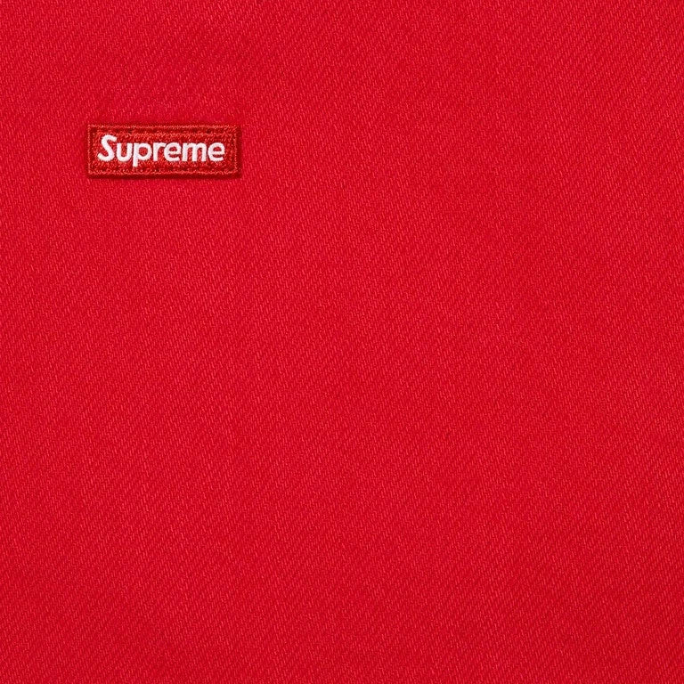 Supreme Small Box Denim Shirt (25FW) Red