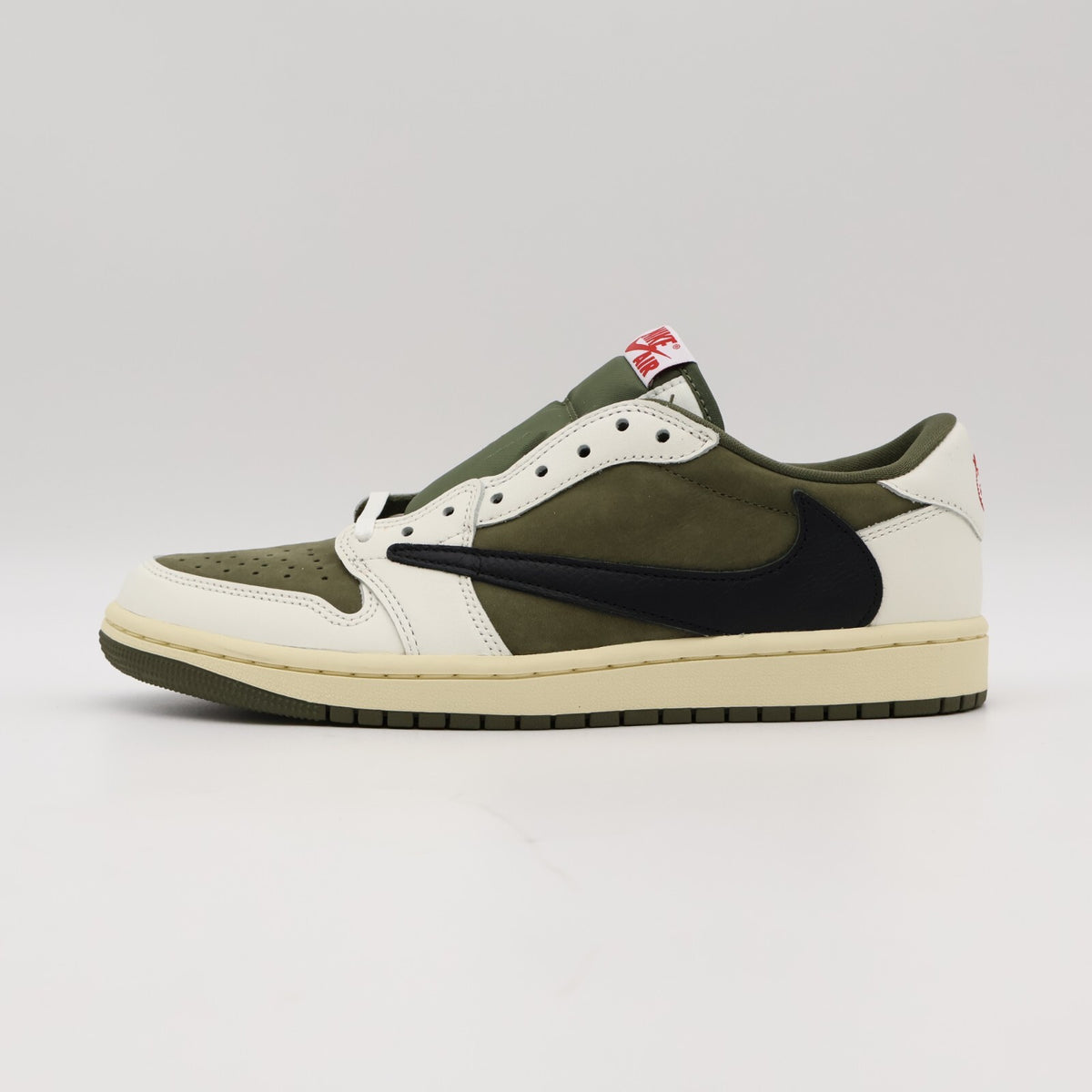 DM7866-200 Travis Scott Nike Air Jordan 1 Low OG SP Reverse Olive (Men's)