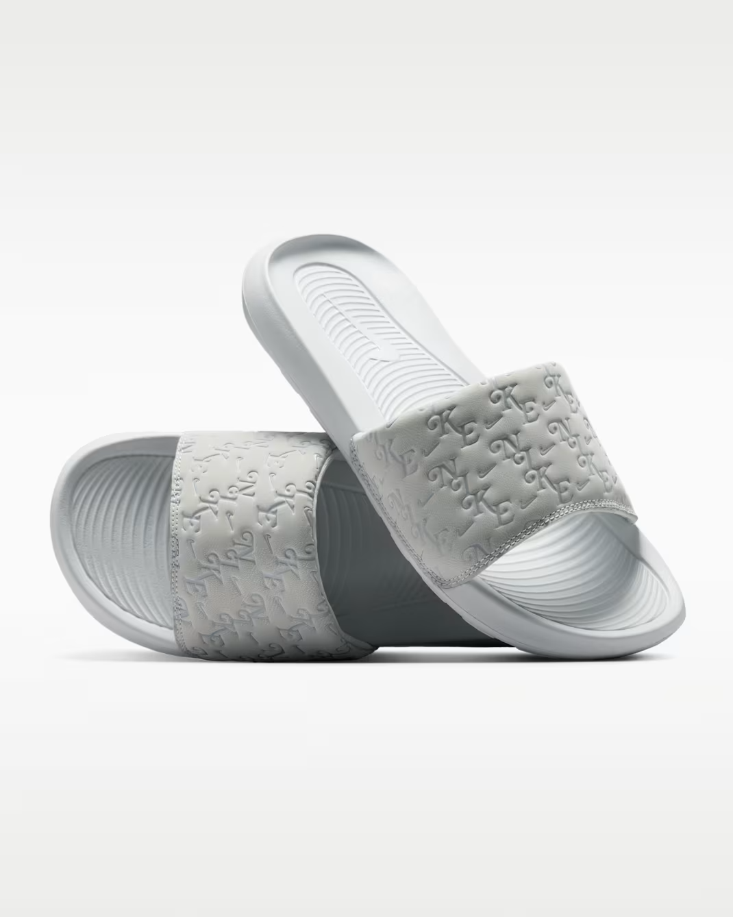 HQ7022-011 Nike Victori One Slide Photon Dust Wolf Grey (Women's)