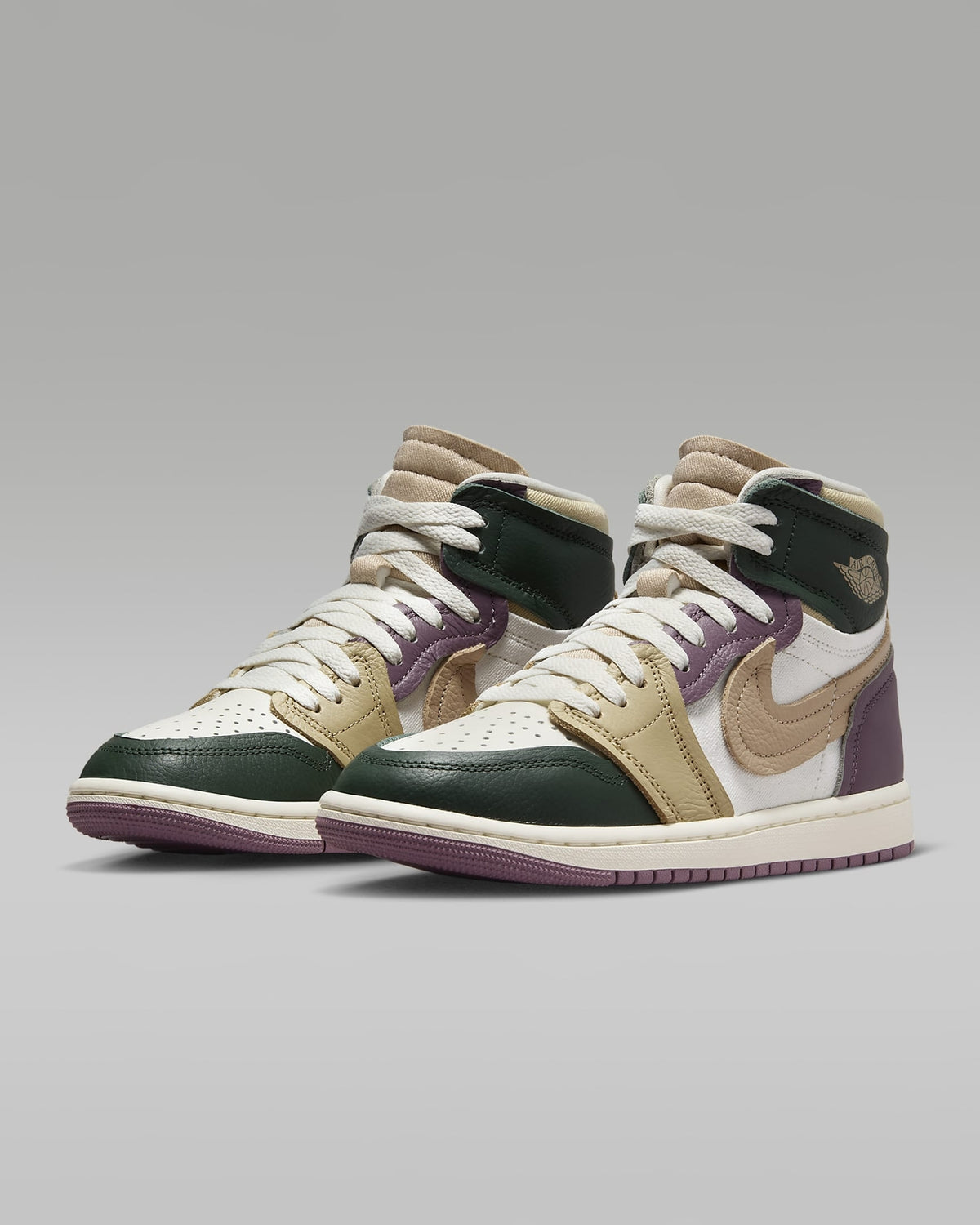 FB9891-300 Nike Air Jordan 1 High MM Galactic Jade (Women's)