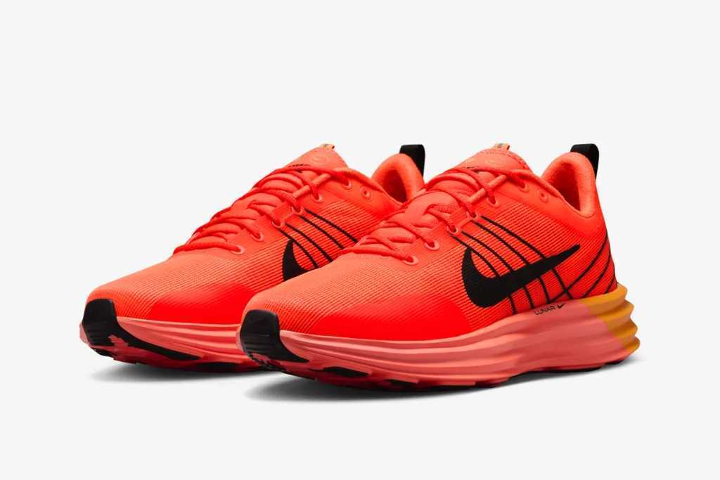 HJ9145-809 Nike Lunar Roam Hyper Crimson and Light Wild Mango (Men's)