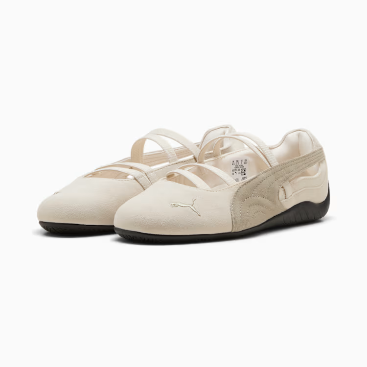 401287-08 Puma Speedcat Ballet SD Alpine Snow Puma Black (Women's)