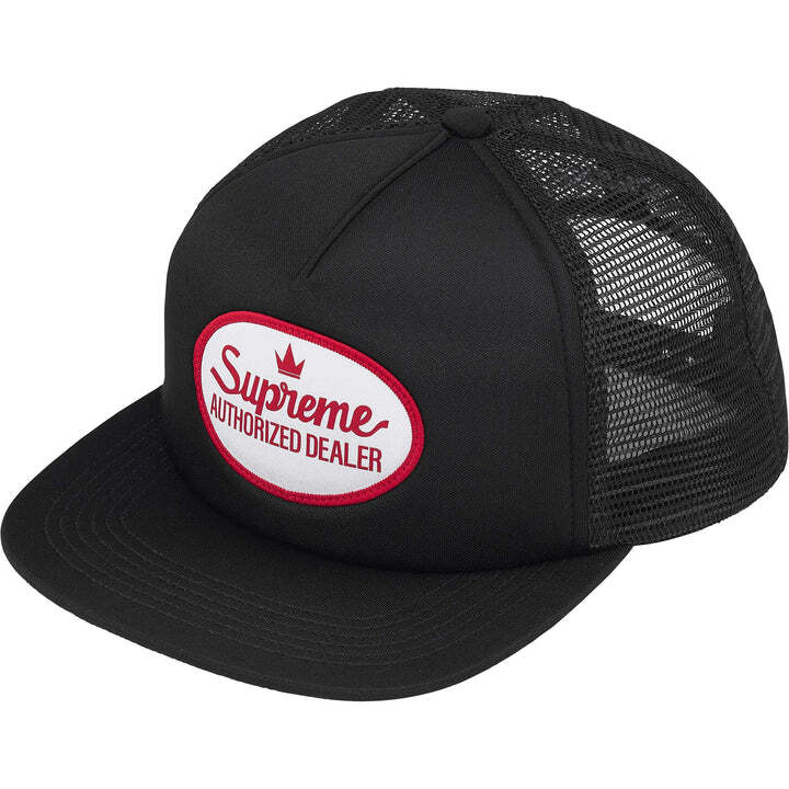 Supreme Authorized Mesh Back 5-Panel Black (25SS)