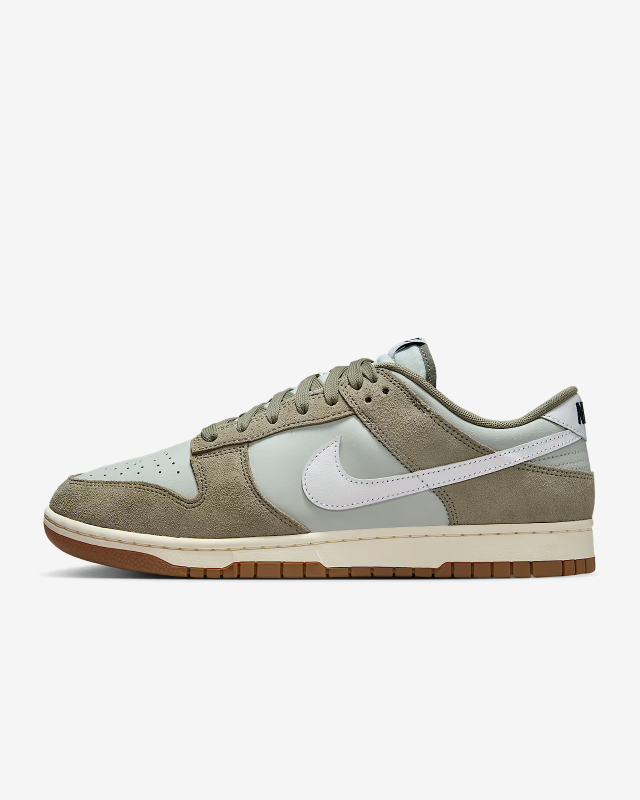 IB6399-002 Nike Dunk Low Retro SE Light Silver Light Army Sail White (Men's)