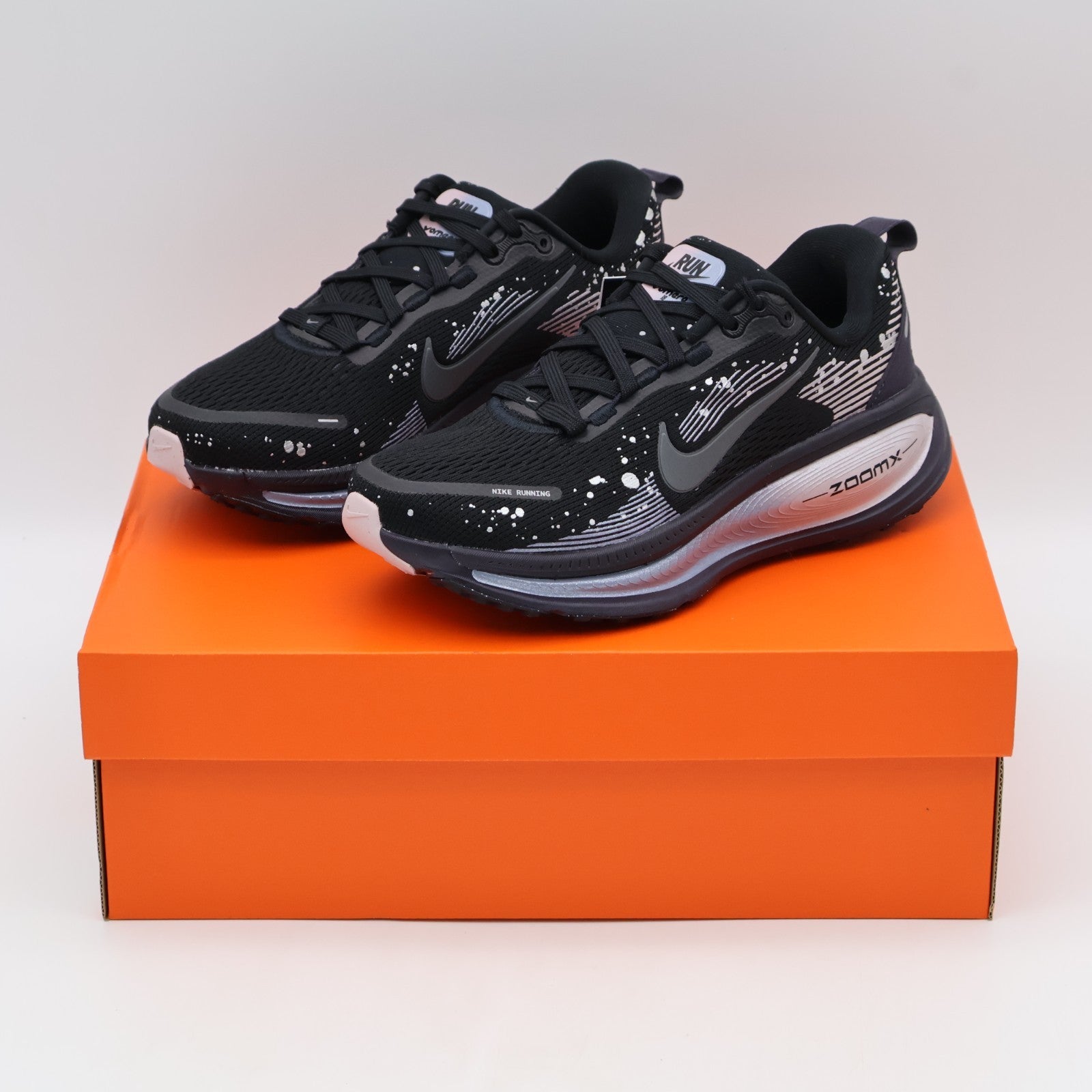 HV1779-001 Nike Vomero 18 Black Cave Purple Ashen Slate (Women's)