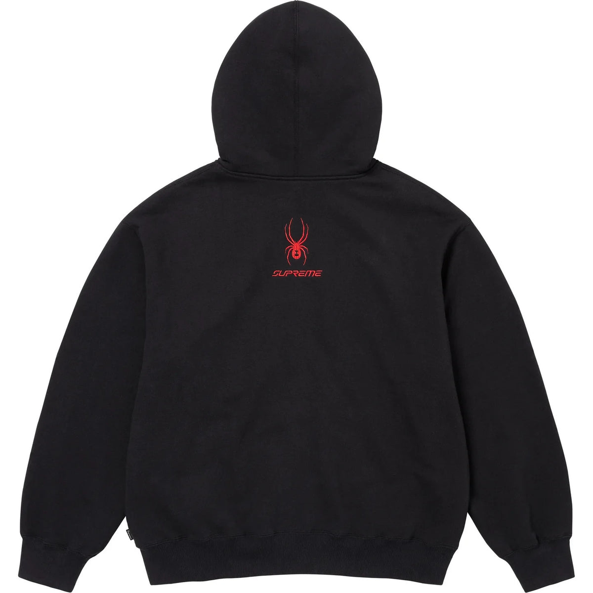 Supreme Spyder Zip Up Hooded Sweatshirt Black