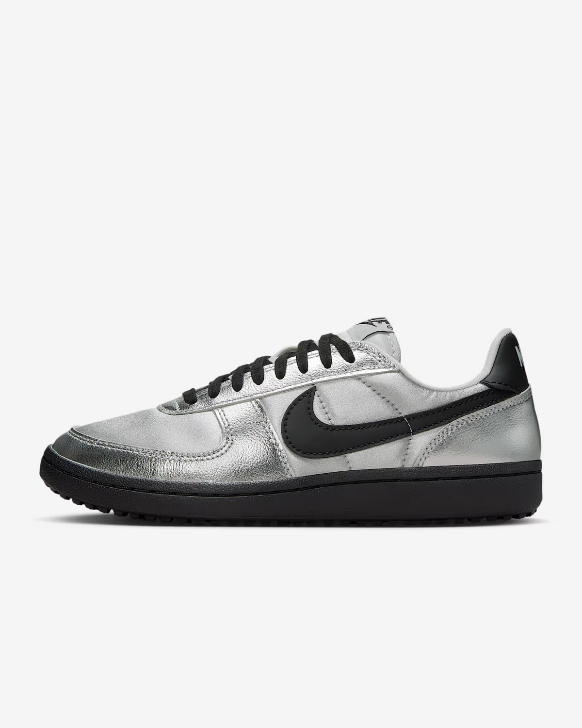 HQ7397-001 Nike Field General Metallic Silver Photon Dust White Black (Women's)