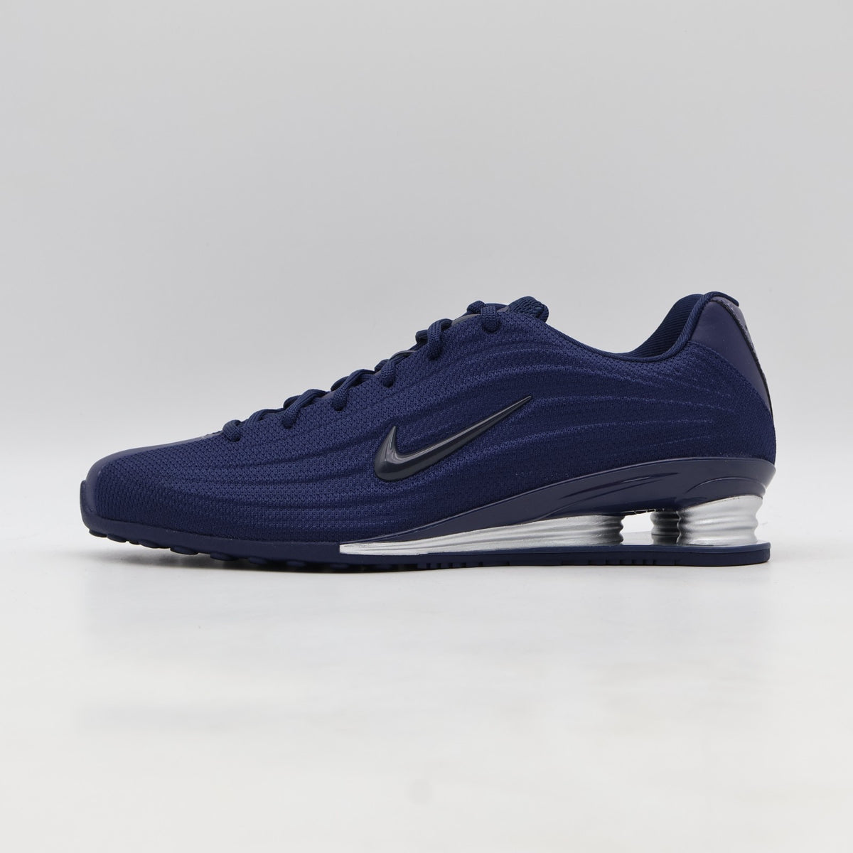 HQ7540-401 Nike Shox Z Midnight Navy Metallic Silver (Women's)