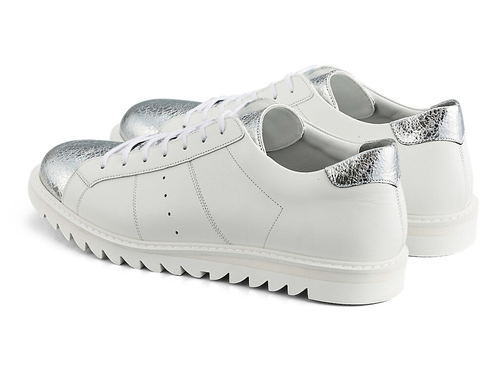 1183C412-100 Onitsuka Tiger THE ONITSUKA Court-T White Silver (Men's)