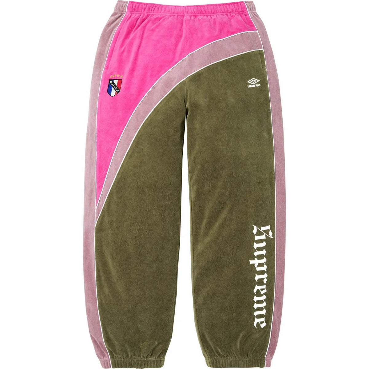 Supreme Umbro Velour Track Pant Olive