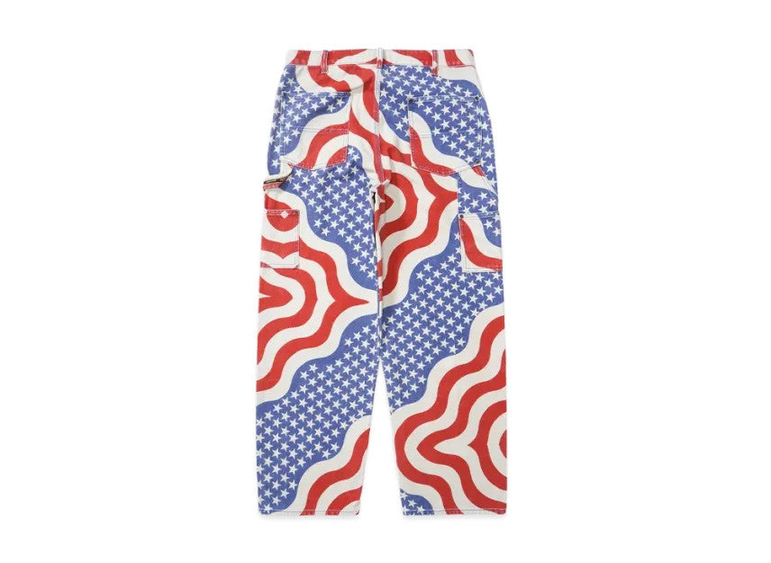 Supreme Flag Double Knee Painter Pant "Multicolor"