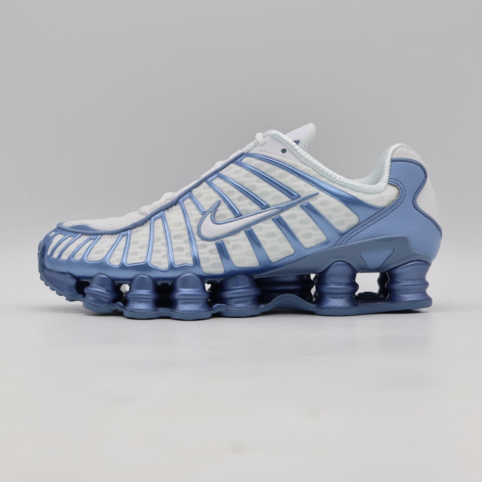 AR3566-106 Nike Shox TL White Work Blue (Women's)