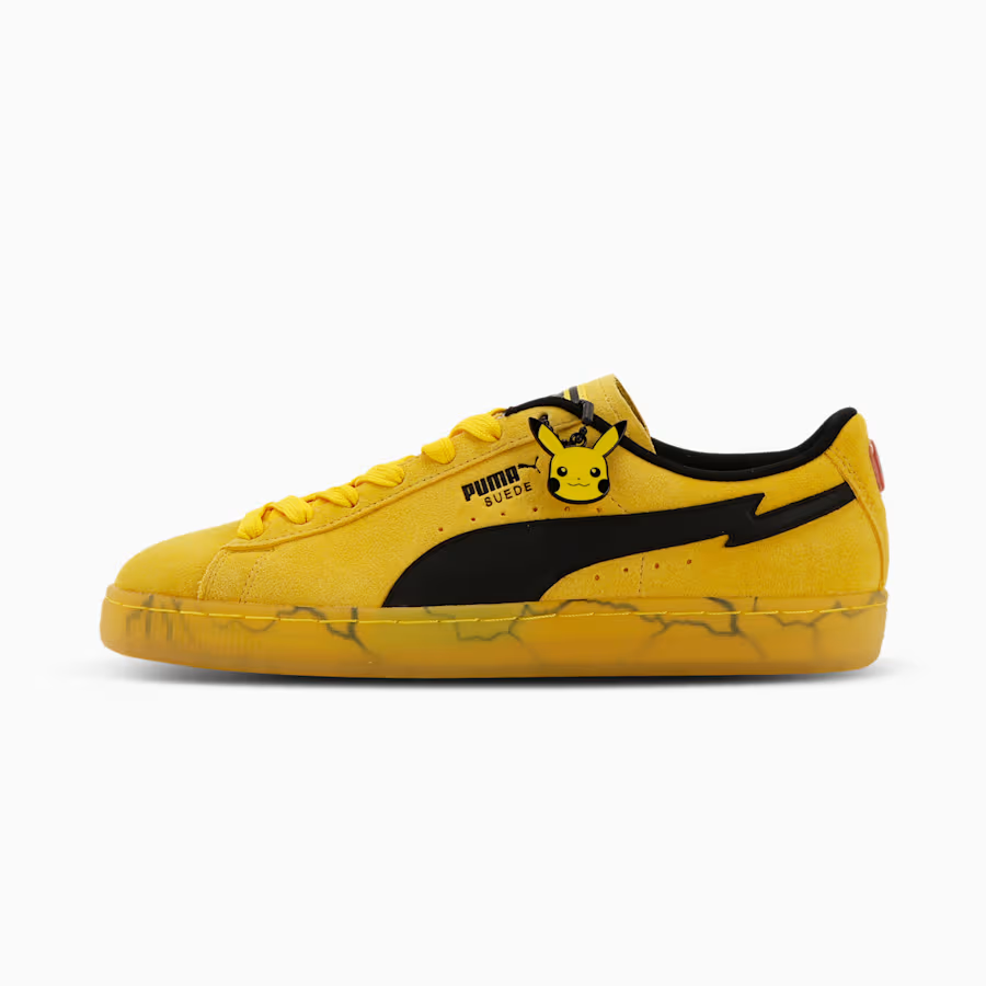 407020-01 Pokemon à Puma Suede "Pikachu" (Men's)