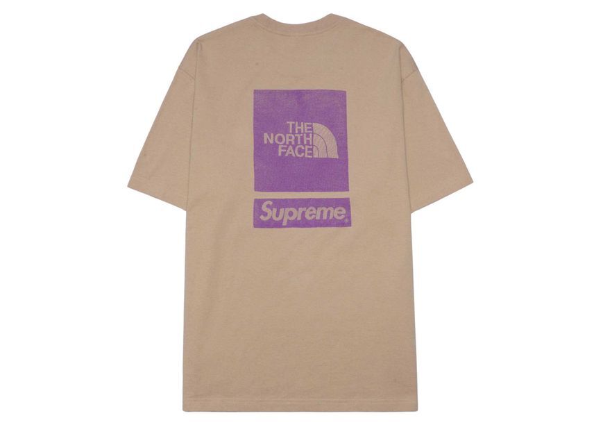 Supreme The North Face S/S Top Khaki