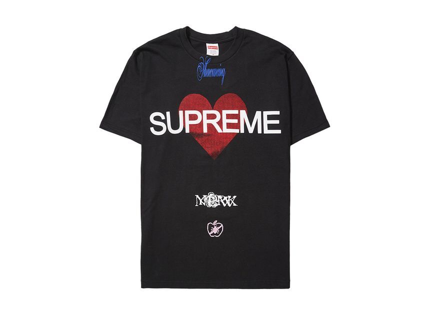 Supreme Announcing Tee Black