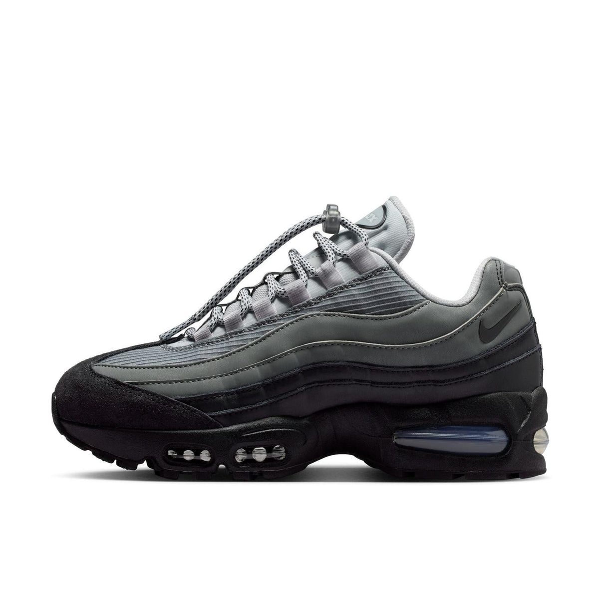 IM9637-001 Nike Air Max 95 Big Bubble SE "Black/Smoke Grey" (Women's)