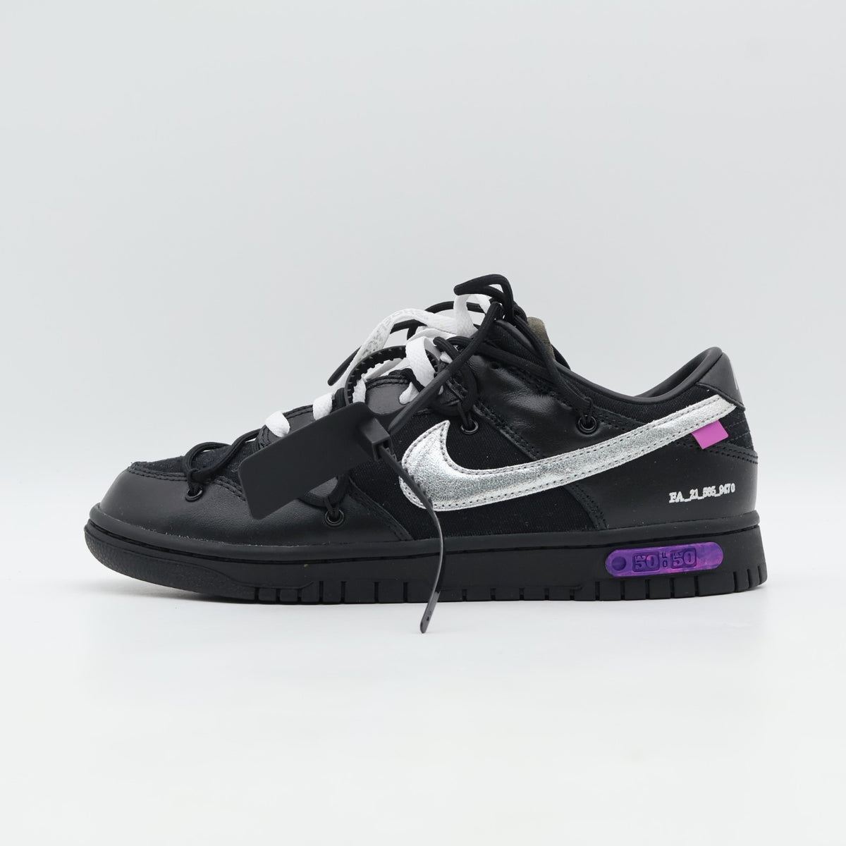 DM1602-001 Off-White Nike Dunk Low 1 OF 50 Black 50 (Men's)