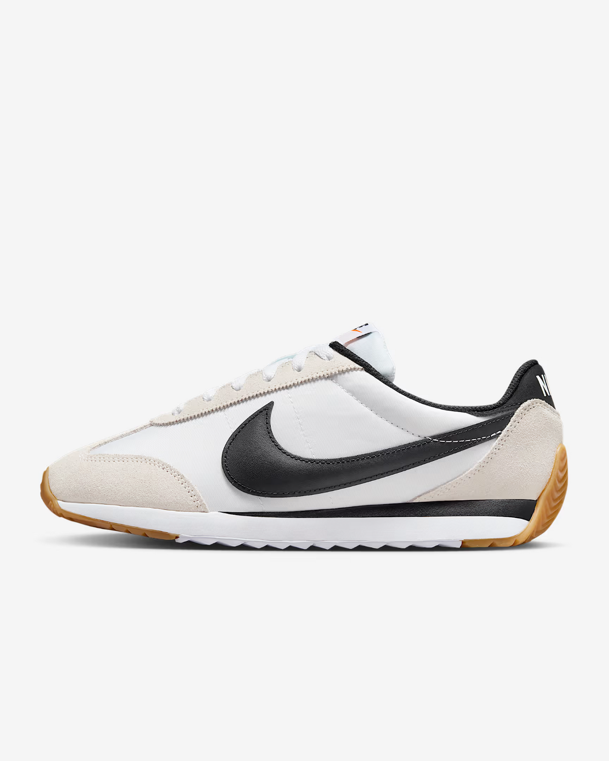 HM4771-105 Nike Pacific White Platinum Tint Safety Orange Black (Women's)