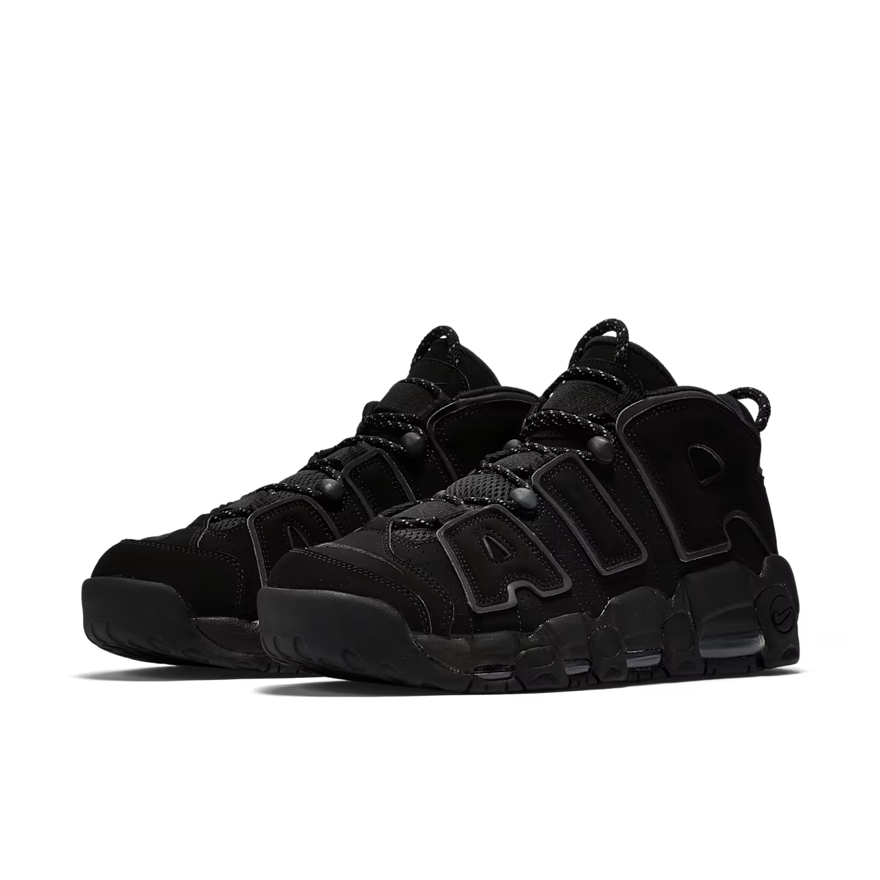 414962-004 NIKE AIR MORE UPTEMPO BLACK (Men's)