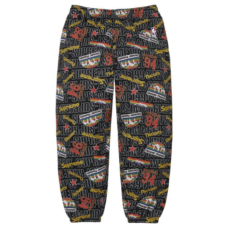 Supreme x Mitchell & Ness Teams Sweatpant Black