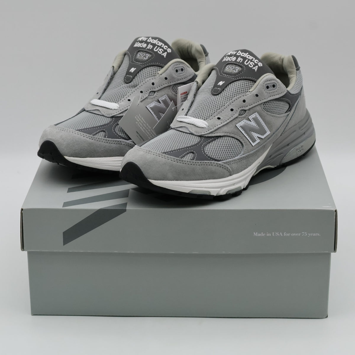 MR993GL New Balance 993 Gray Made in USA MiUSA (Men's)