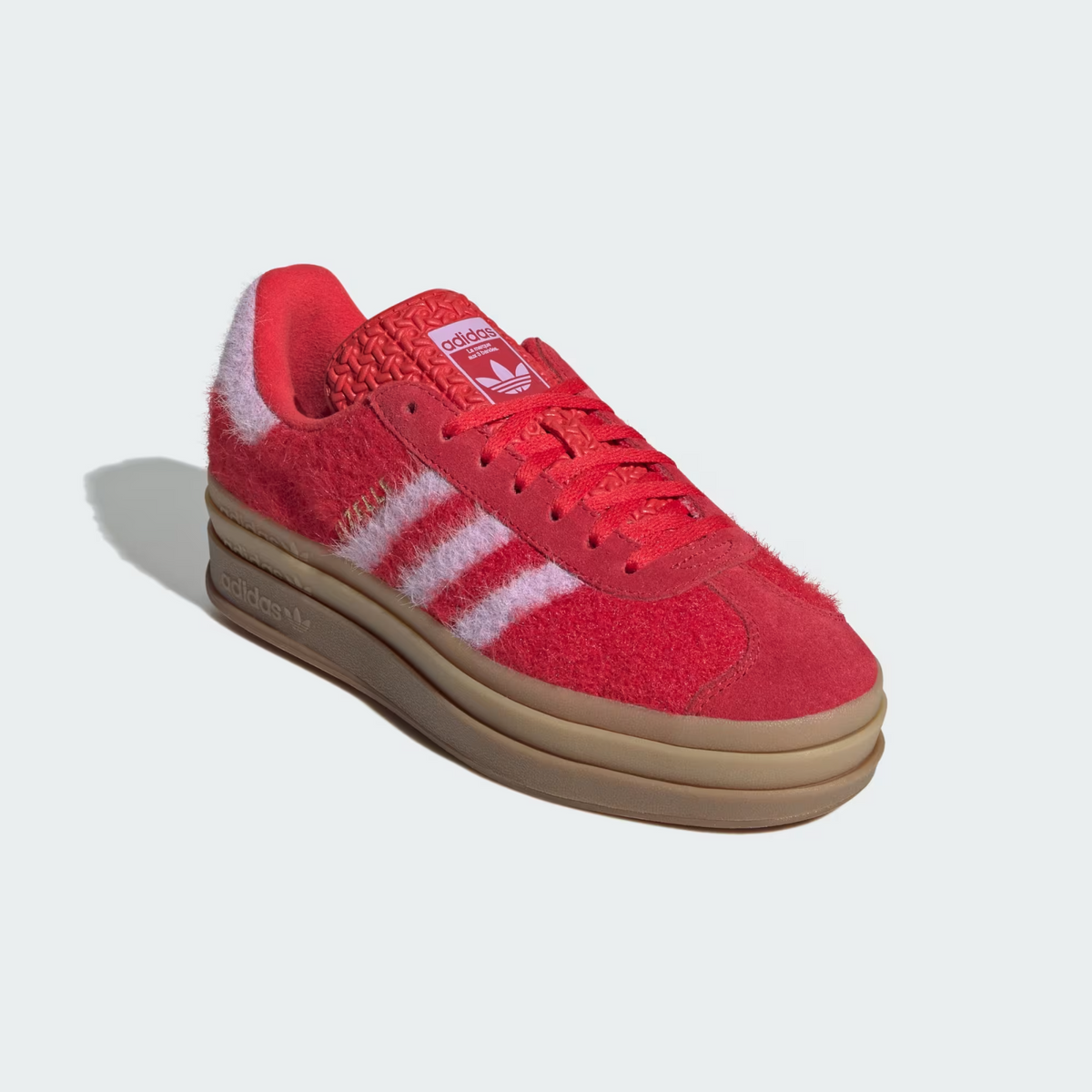 JS3905 adidas Originals Gazelle Bold Better Scarlet Bliss Lilac Gold (Women's)