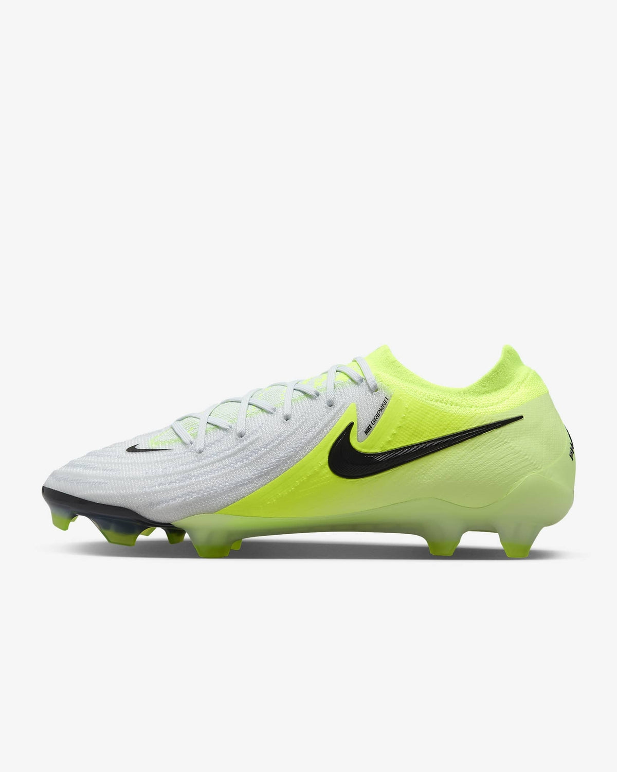 FJ2559-003 Nike Phantom GX 2 Elite Metallic Silver Volt Black (Men's)