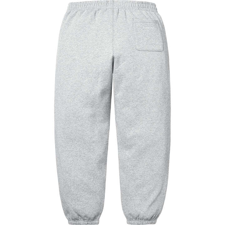Supreme S Logo Sweatpant Heather Grey