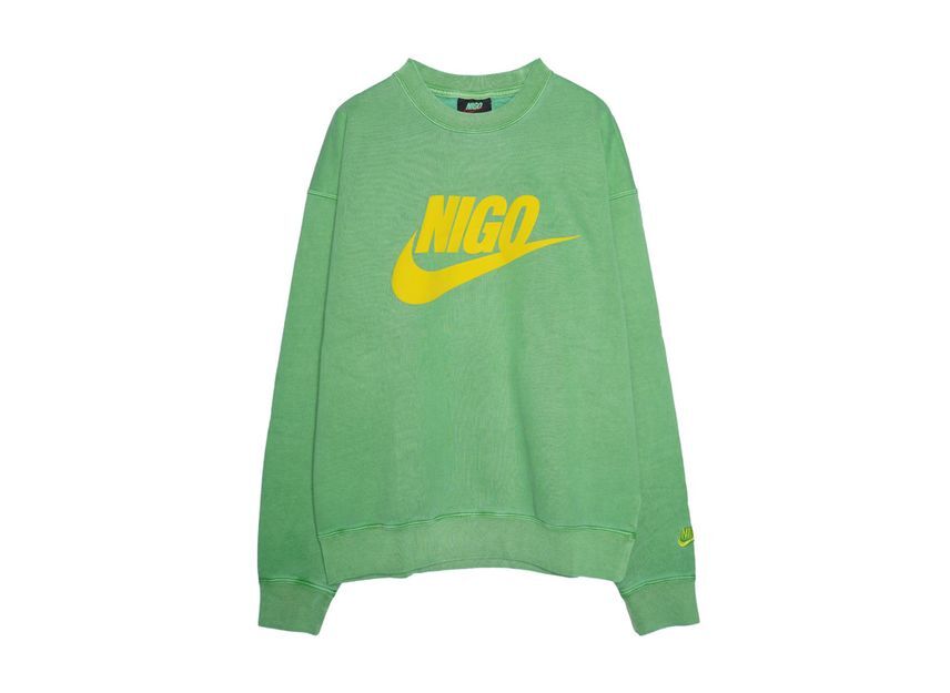 NIGO Nike NRG Crew Fleece Greenï¼NIGOï¼