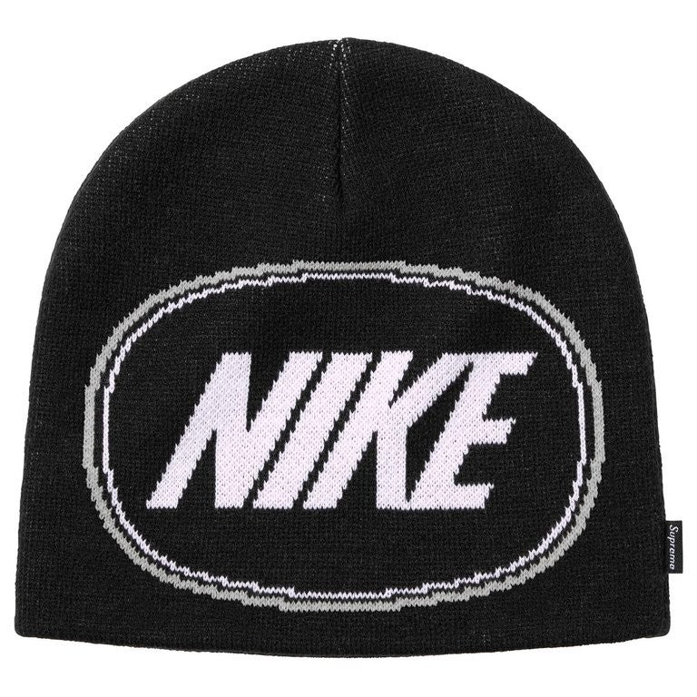 Supreme x Nike Oval Beanie Black