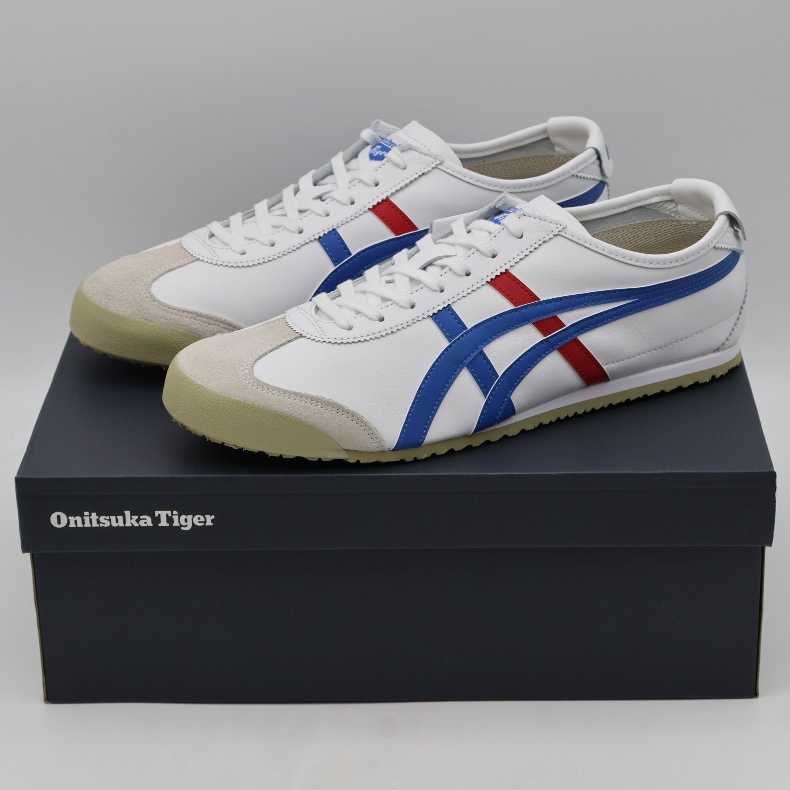 1183C102-100 Onitsuka Tiger Mexico 66 White Blue (Men's)