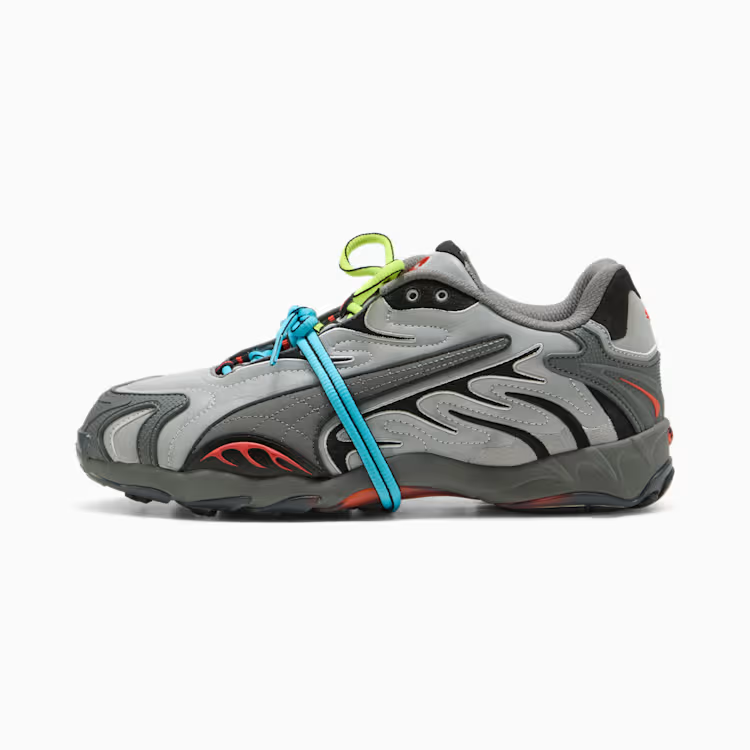 405383-01 A$AP Rocky à Puma Inhale Refle Team Silver Flat Medium Gray (Men's)