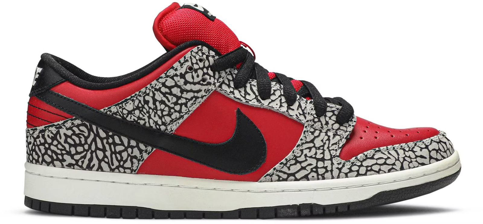 313170-600 Supreme à Nike SB Dunk Low "Red Cement"(2012) (Men's)