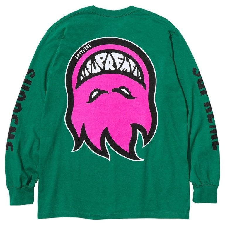 Supreme x Spitfire L/S Tee Light Pine