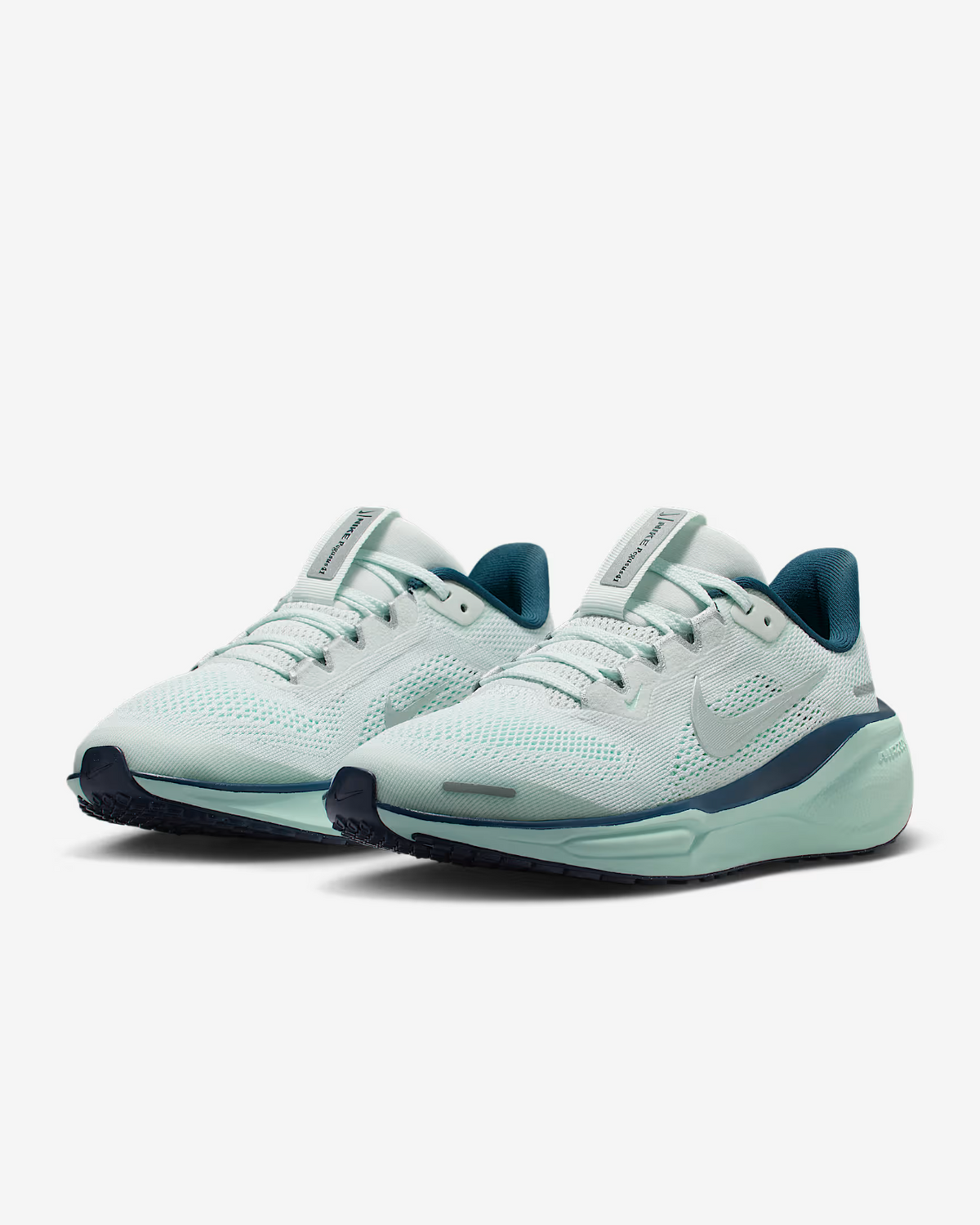 FN5041-404 Nike GS Pegasus 41 Ghost Aqua Mint Foam Armory Navy
