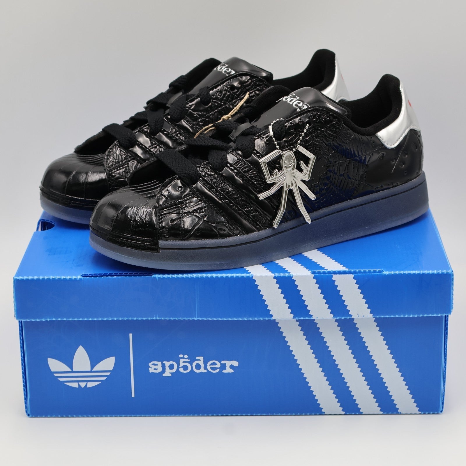 KJ7021 Sp5der adidas Superstar Core Black (Men's)