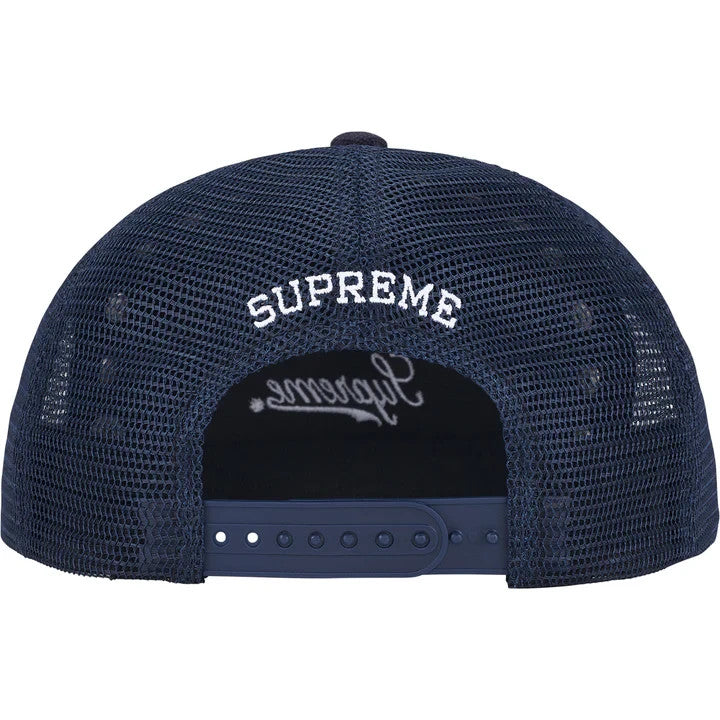 Supreme b.b. Simon Studded Mesh Back 5-Panel Navy