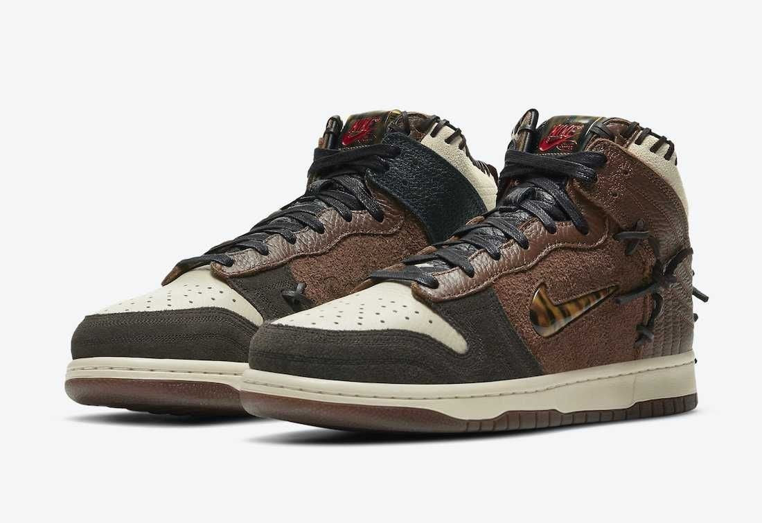 CZ8125-200 Bodega à Nike Dunk High "Legend Fauna Brown" (Men's)