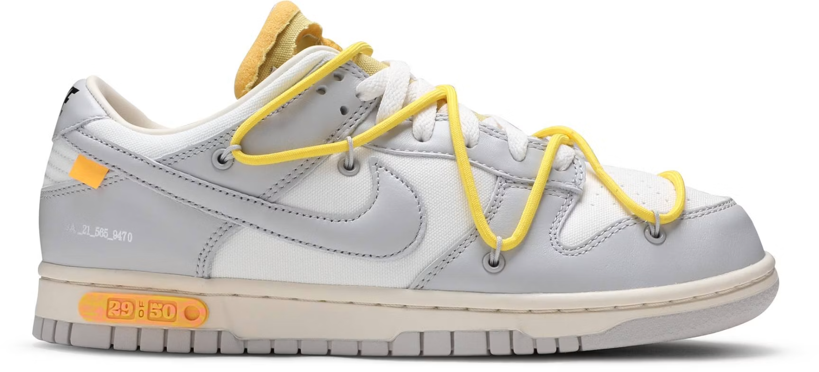 DM1602-103 Off-White à Nike Dunk Low 1 of 50 "Lot.29" (Men's)