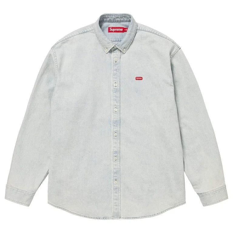 Supreme Small Box Denim Shirt Light Indigo