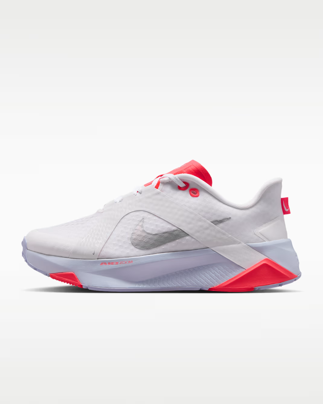 IO3815-102 Nike Women's Hybrid RN "White/Laser Crimson/Football Grey (Men's)
