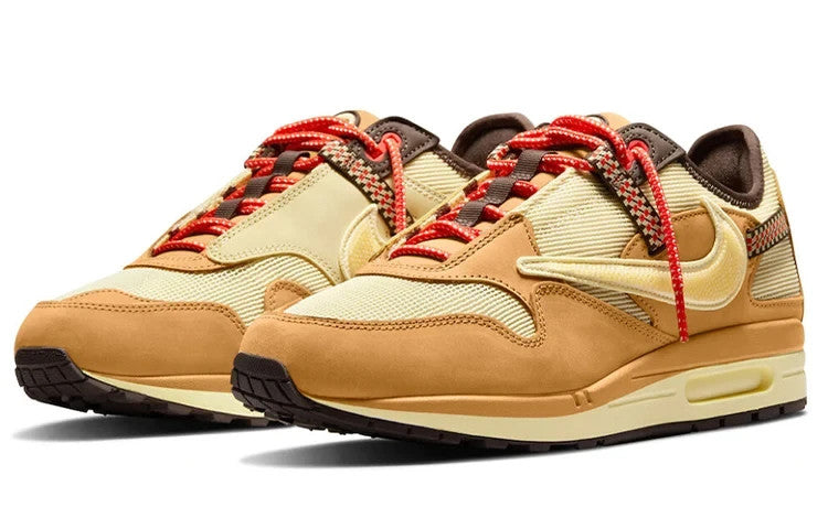 DO9392-701 Travis Scott à Nike Air Max 1 "Wheat"
